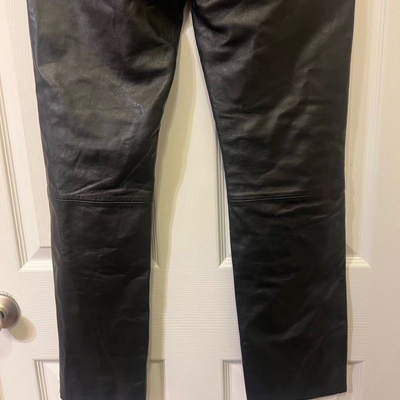 Muubaa women’s leather pants size 4 US black - Picture 11 of 12
